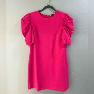 Alice + Olivia Vibrant Pink Mini Dress